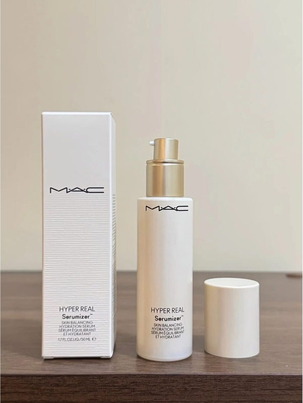 MAC Hyper Real Serumizer Skin Balancing Hydration Serum Full Size NEW
